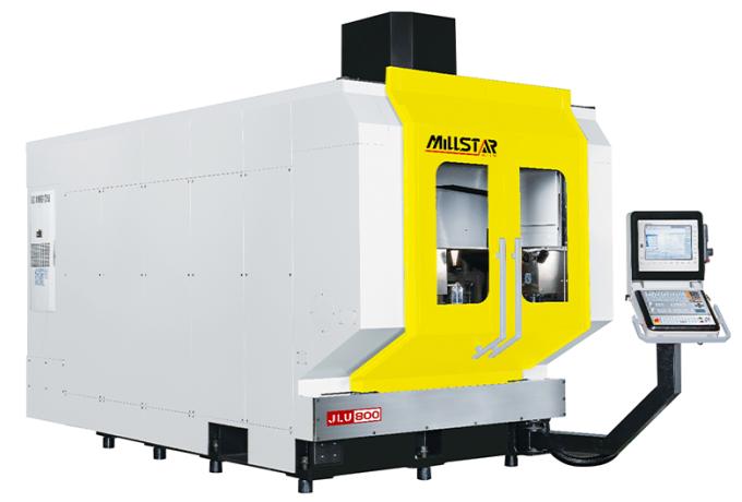 JLU-800 4+1 Axis Vertical Machining Center